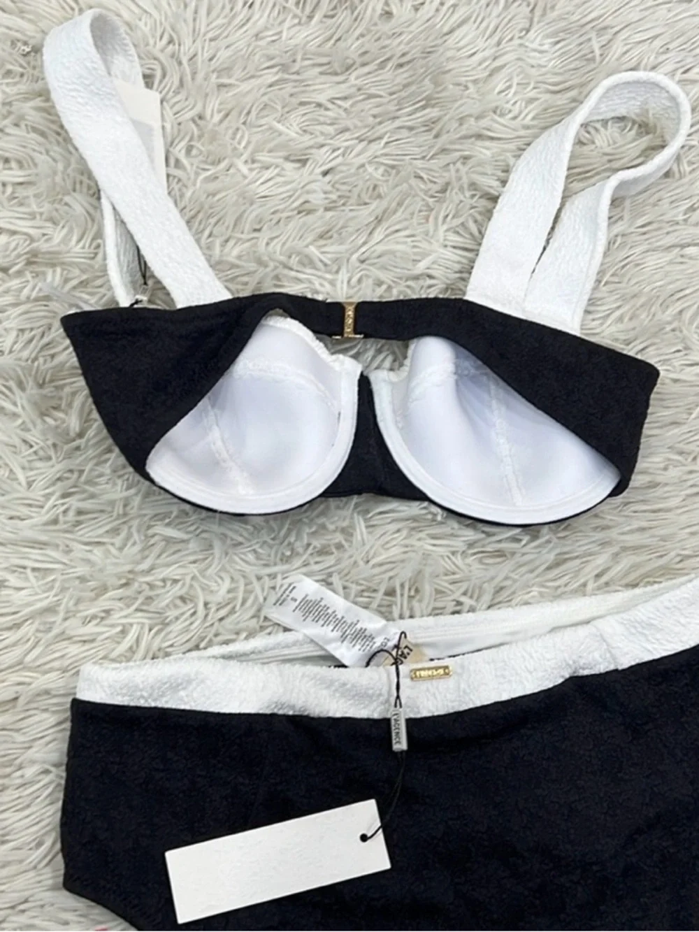 NEW L’agence set Alexandria Bikini Top and Bottom in Set
